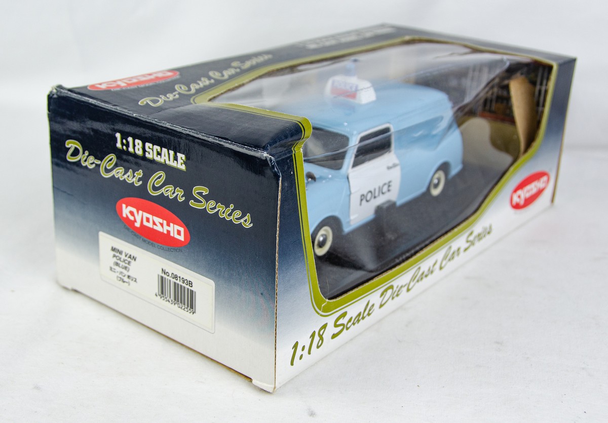 1/18 京商 MINI VAN POLICE BLUE ミニバン ポリス！ Kyosho 1:18 Scale