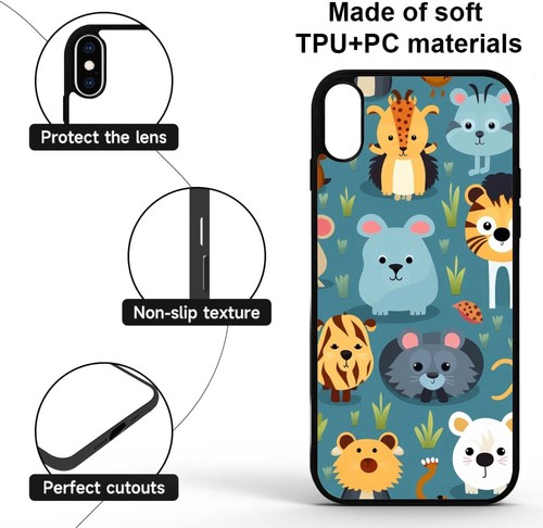 For Samsung A15 A16 S23 S24 S25 Ultra FE Jungle Animals pattern Anti Fingerprint - 第 19/25 張圖片