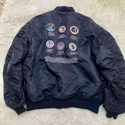 Limited Edition Alpha Industries Nasa Apollo Flight Jacket 3Xl | eBay