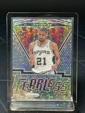 2020-21 Panini Prizm Fearless Fast Break #3 Tim Duncan Disco