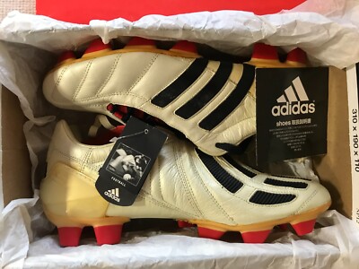 2002 Adidas Original Predator Mania TRX FG Champagne Gold 2002 Adidas Original Predator Mania TRX FG Champagne Gold