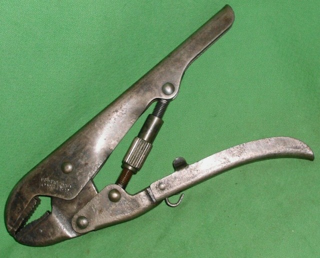 Vintage Rare! Gripso H.R. Basford, San Fran, Ca.,8" Vise Grip Type