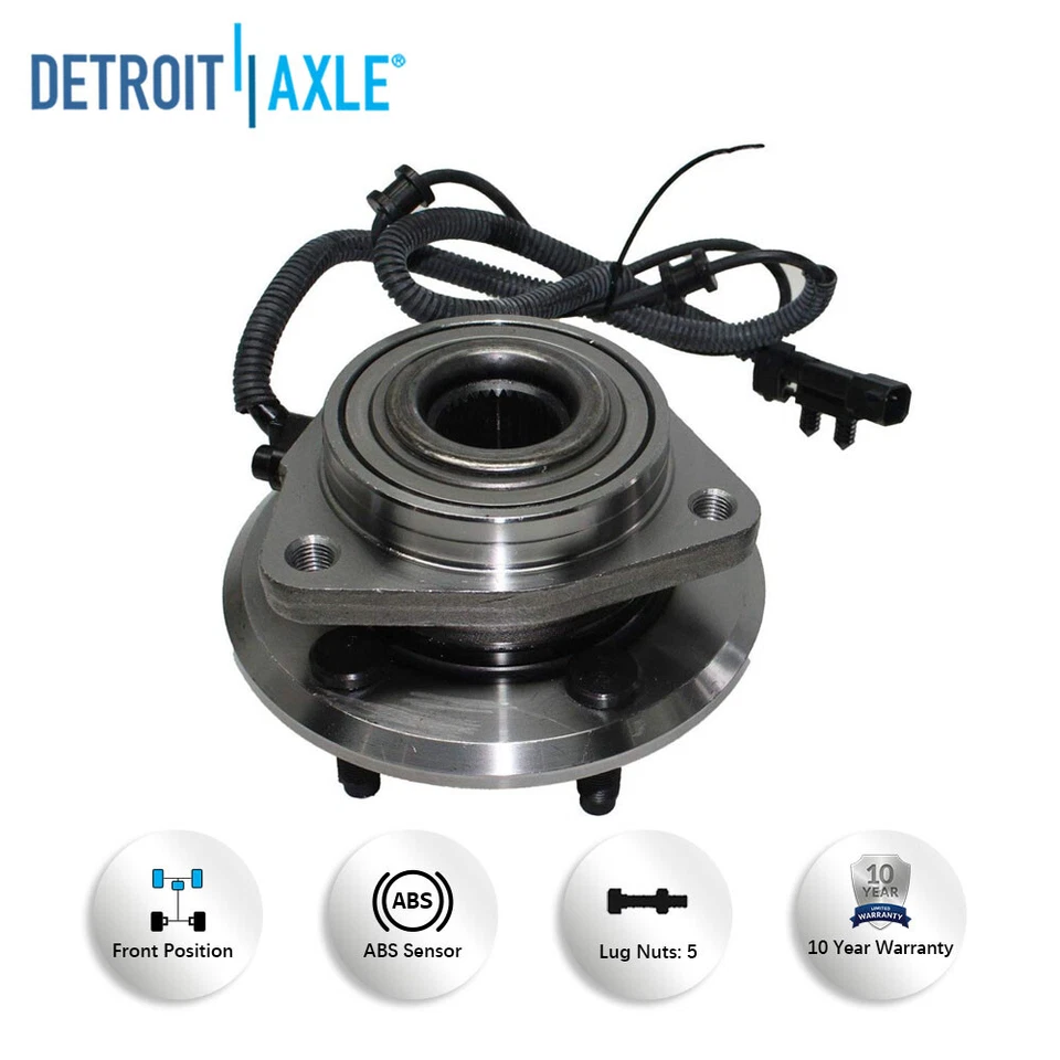 Kit de barra estabilizadora de varilla de amarre y cojinete de rueda delantera de 10 piezas para Jeep Liberty 2008-2012 Foto 4 de 4