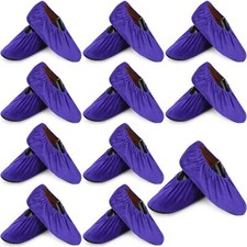 11 Pairs Reusable Non Slip Cloth Shoe Covers Boot Covers for Indoors Households