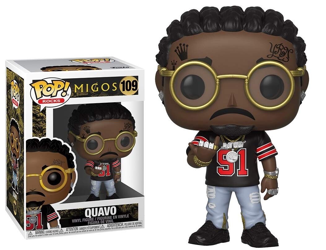 Migos Funko Pop! Quavo #109 *DAMAGED BOX* | eBay