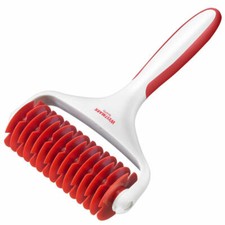 Westmark Gitterroller, L&auml;nge: 19,5 cm, Kunststoff, Wei&szlig;/Rot
