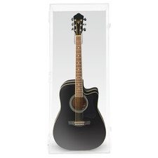 PENNZONI Acoustic Guitar Display Case, Full Acrylic,  Made from Clear Acrylic