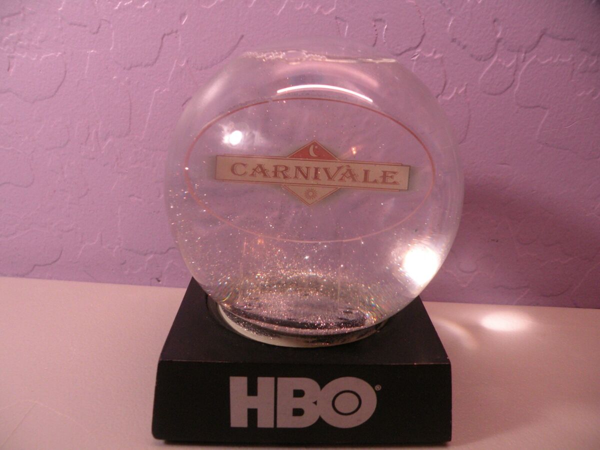 HBO Carnivale TV Series Snow Globe Water Globe Rare Promotional Item