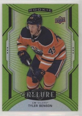 2020-21 Upper Deck Allure Sp Green Quartz 62/99 Tyler Benson #108 Rookie RC 01ks