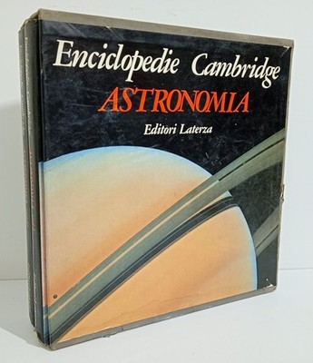47164 Lb13 Enzyklopädie Cambridge - ASTRONOMIE (2 Bände) - Laterza 1981