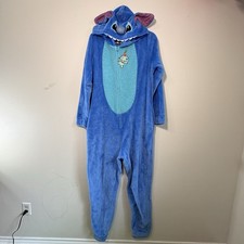 Disney Stitch Sleepsuit BodySuit One Piece Adult Pajamas Size XL