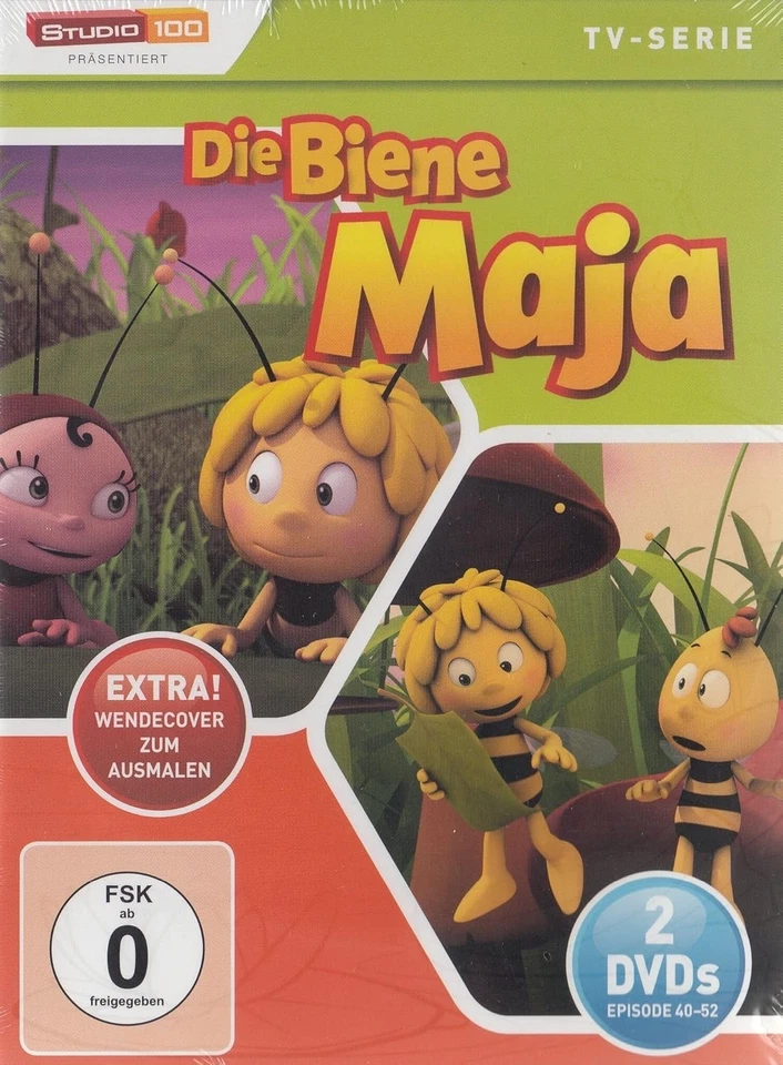 Die Biene Maja - Episoden 40-52 - Titelsong Helene Fischer - 2 DVDs neu OVP - Bild 1 von 1