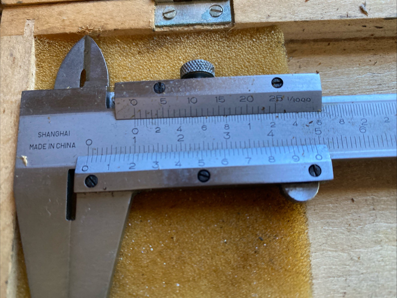 Central Forge Caliper 0-150mm Tool & Case Model 939 Quality Vernier ...