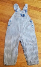 Vintage Gymboree Colorful Striped OVERALL Boys Toddler Small 18-24 Months