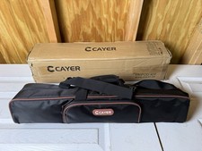 Cayer FP2450 4-Section Compact 75" Aluminium Fluid Head Tripod New/OpenBox