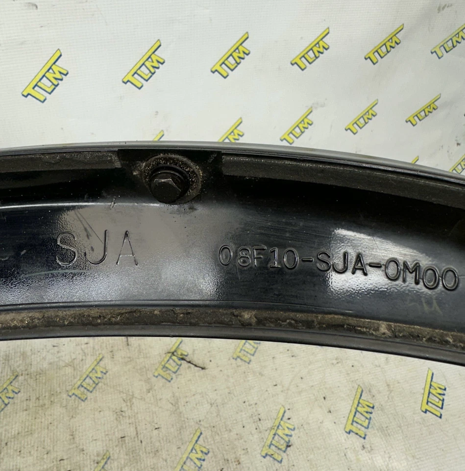 05-08 Acura RL Trunk Spoiler ASPEC Wing Black 2005 2006 2007 2008 08F10 OEM - Image 3 of 4