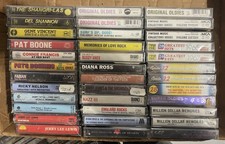 Lot of 76 Assorted Music. Mostly Rock Best Of Years NOS Sealed Cassette Tape