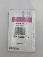 2016 Nissan Maxima Owners Manual With Case And Navigation OEM Free Shipping