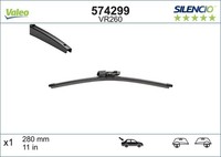 Wischblatt Scheibenwischer Silencio Rear Valeo 574299 FüR Skoda VW Seat Golf 5L