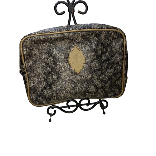SAINT LAURENT (YSL) Borsa per cosmetici o accessori Yves Saint Laurent giraffa con cerniera