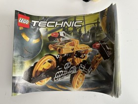 Lego Technic 8514 Robo Riders Power Complete With Instructions & Canister