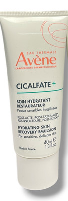 Avene Cicalfate+ Hydrating Skin Recovery Emulsion, Lot Of 2 (40ml/1.3fl.oz)