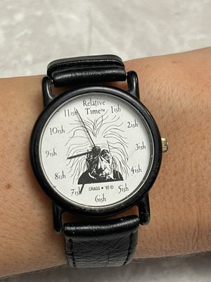 Vintage Hana watch  Relative Time Quartz Cragg 92 Collector Series Largely 