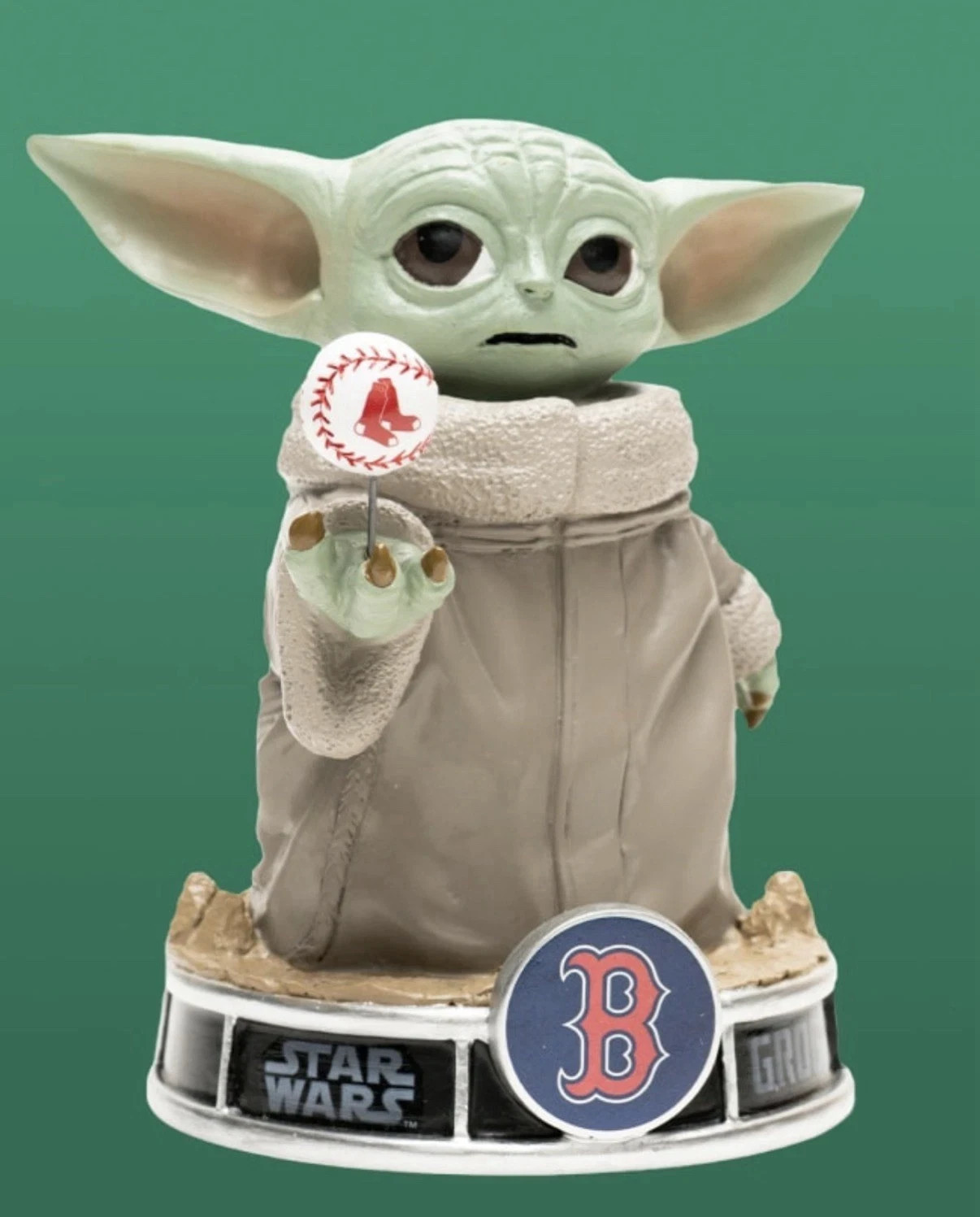Grogu Star Wars 2026 Boston Red Sox Bobblehead SGA Star Wars New In Box 5-3-26