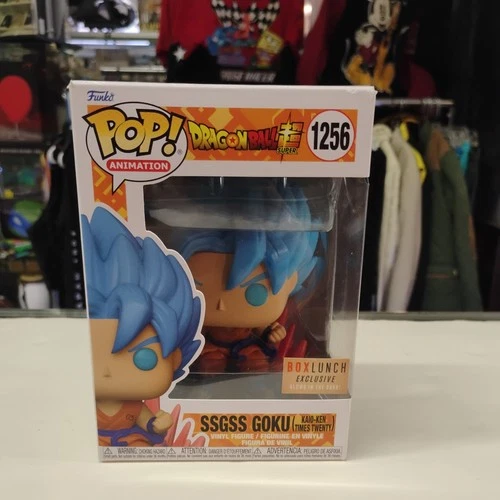 Funko Pop! Vinyl: Dragon Ball - SSGSS Goku (Kaio-Ken Times Twenty) (Glows 1256