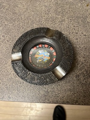 Atlantic City Roulette Ash Tray Vintage