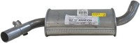Bosal MittelschalldäMpfer 233-407 FüR Jetta Golf Vw Seat 1G1 1G2 19E 2 165 Cat 1