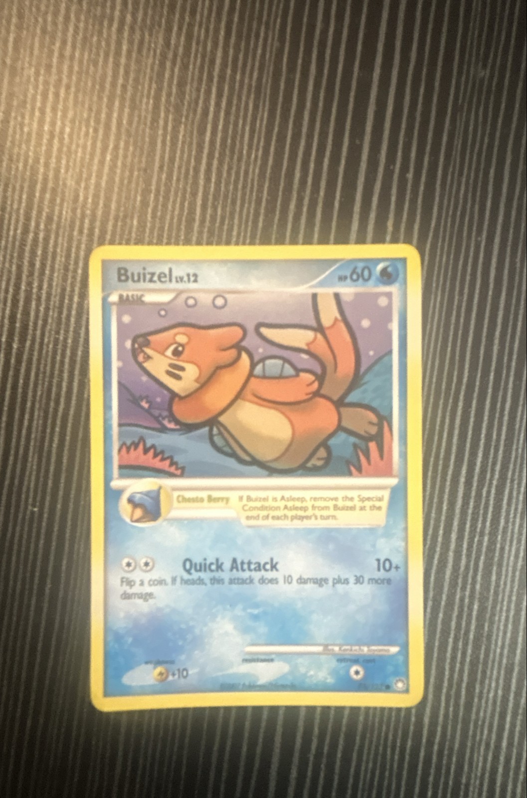 Buizel 75/123 Mysterious Treasures Regular
