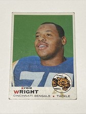 1969 Topps Ernie Wright Cincinnati Bengals #212