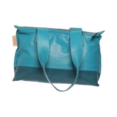 BREE, Handtasche, Damen, Blau, Einfarbig, 33, 11, 22 cm #nuK