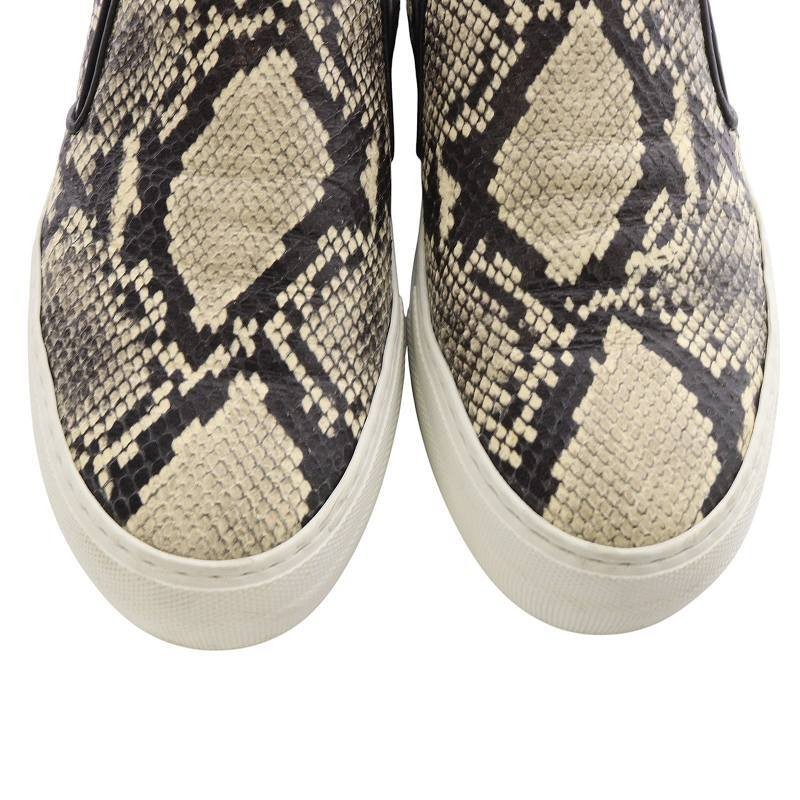 Pellico Sunny Python Slip-Ons 37 Beige Black /Sr1… - image 4