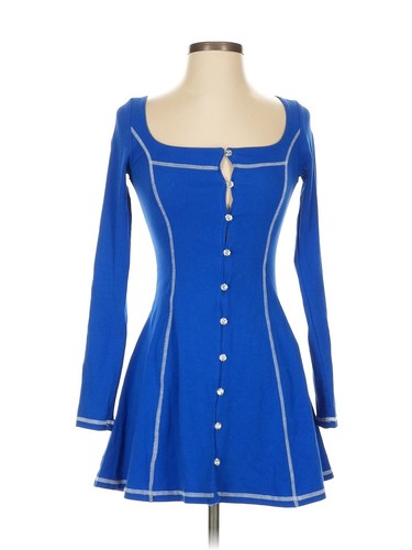 Delia's Women Blue Casual Dress XS