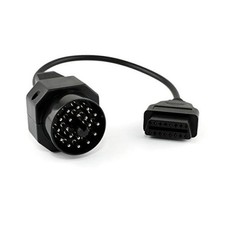 OBD2 Female to 20pin Extension Convert Adapter OBD1 to OBDII Cable -16pin to