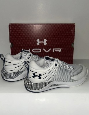 Under Armour HOVR Block City Volleyball Shoe Women's Shoe Size 8.5 White Gold