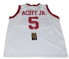 DARIUS ACUFF JR signed (ARKANSAS RAZORBACKS) basketball jersey JSA CR86398