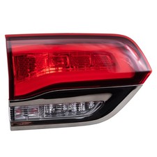 2015-2016 Jeep Grand Cherokee Tail Light Driver Left Inner Silver 2222-0095l