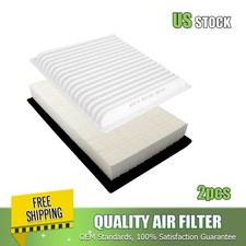 Engine Cabin Air Filter Set For Ford Edge 2007- 2014 Lincoln Mkx Mazda Cx-9