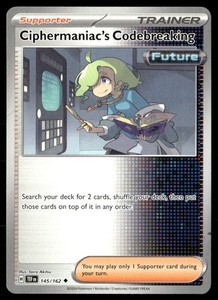 Ciphermaniac's Codebreaking 145/162 SV05: Temporal Forces Uncommon Trainer