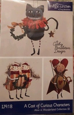 Indigo Junction-A Cast Of Curious Characters ''Alice In Wonderland III''  Patterns