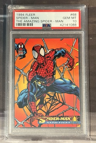 Spider-Man 1994 Fleer The Amazing Spider-Man #68 PSA 10