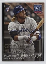 2019 Update 150 Years of Professional Baseball Black Vladimir Guerrero Jr 1h3p