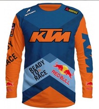 HOT Adult KTM Red B l Racing Long Sleeve Shirt For Motorcycle Riders