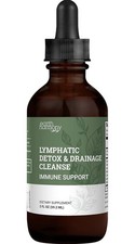 Lymphatic Detox  Drainage Cleanse Drops Immune Support Supplement - 2 Fl Oz