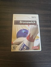 Nintendo Wii Brunswick Bowling Game Cartridge  Manual Included