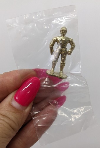 Vintage 1982 LFL Star Wars Micro Collection C3PO Druckgussfigur #733001, VERSIEGELT! - Bild 1 von 1