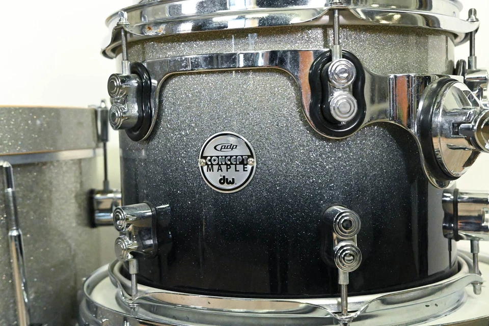 PDP Concept Maple 4 Piece Kit- Black Sparkle CG01TCM - Image 4 of 4